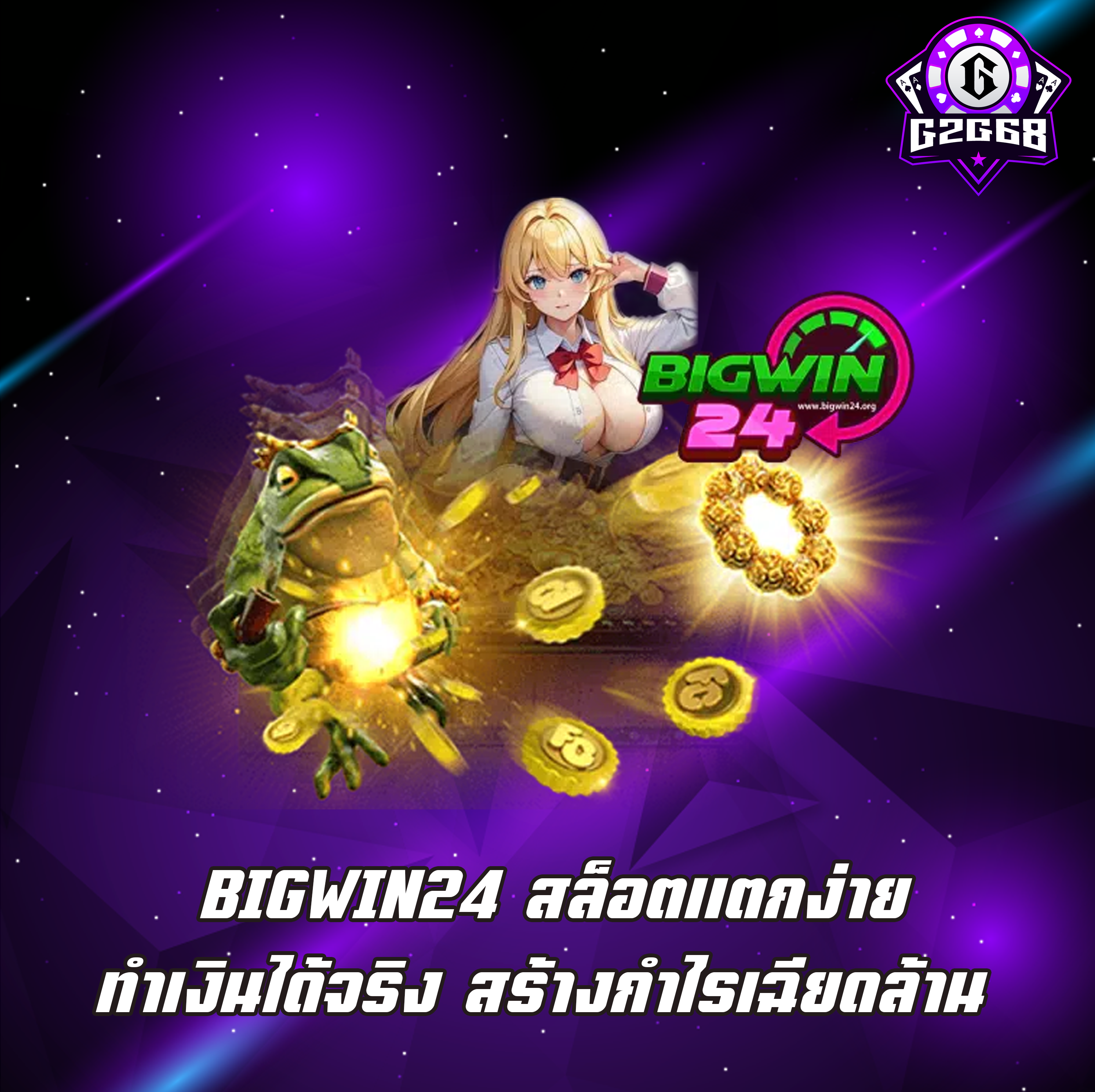 BIGWIN24 สล็อตแตกง่าย ทำเงินได้จริง สร้างกำไรเฉียดล้าน